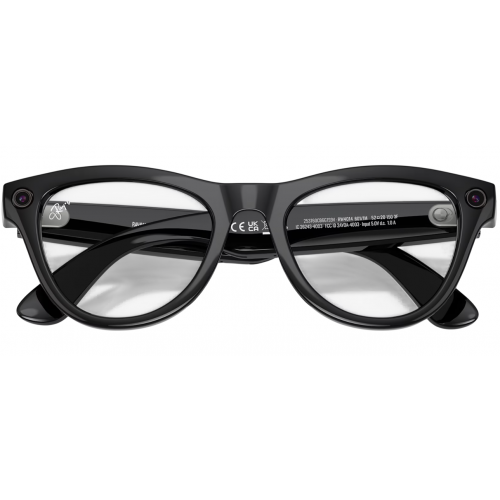 Умные очки Ray-Ban Meta* Skyler Gen 2 Shiny Black, Фотохромные линзы Graphite Green Transitions (RW4014)